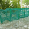 5FT Foldable Fishing Bait Trap Crab Net Crawdad Shrimp Cast Dip Cage Fish Minnow