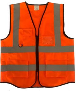 safety vest Reflective Vest Working Clothes for Outdoor sports hiking etc orange