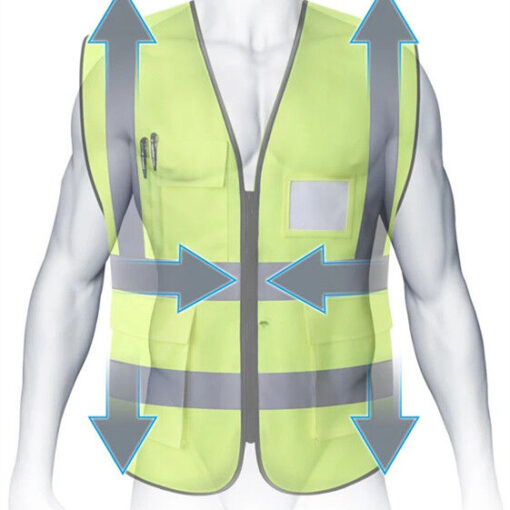 safety vest Reflective Vest Working Clothes for Outdoor sports hiking etc orange