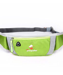 Waterproof Sport Runner Waist Bum Bag Running Jogging Belt Pouch Zip Fanny Pack