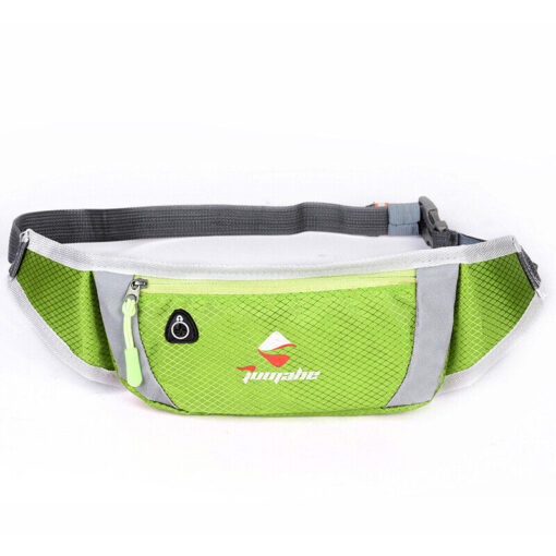 Waterproof Sport Runner Waist Bum Bag Running Jogging Belt Pouch Zip Fanny Pack