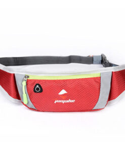 Waterproof Sport Runner Waist Bum Bag Running Jogging Belt Pouch Zip Fanny Pack