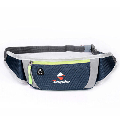 Waterproof Sport Runner Waist Bum Bag Running Jogging Belt Pouch Zip Fanny Pack