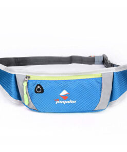 Waterproof Sport Runner Waist Bum Bag Running Jogging Belt Pouch Zip Fanny Pack