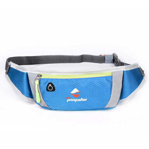 Waterproof Sport Runner Waist Bum Bag Running Jogging Belt Pouch Zip Fanny Pack