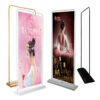 6FT Floor Standing Poster Sign Holder base, Double Sided, Advertising Display