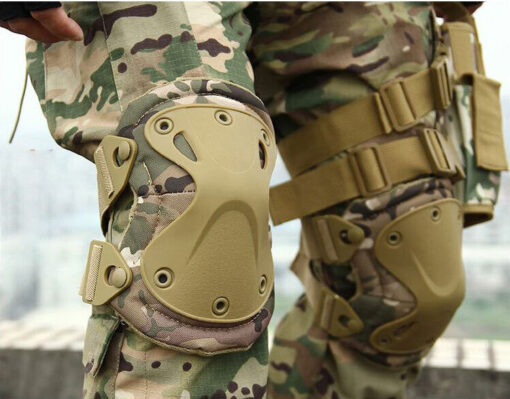 Knee Pad and Elbow pad Set,US Army Tactics Combat Military Pads outdoor Gel