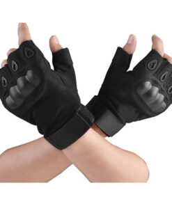 Tactical Gloves Hard Knuckle Full Finger Military Army Hunting Medium size