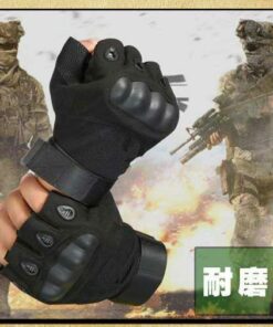 Tactical Gloves Hard Knuckle Full Finger Military Army Hunting Medium size