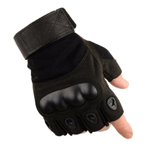 Tactical Gloves Hard Knuckle Full Finger Military Army Hunting Medium size