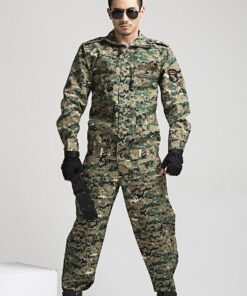 Camouflage jacket & pants Lightweight Clothing Suits for Jungle Hunting,Shooting