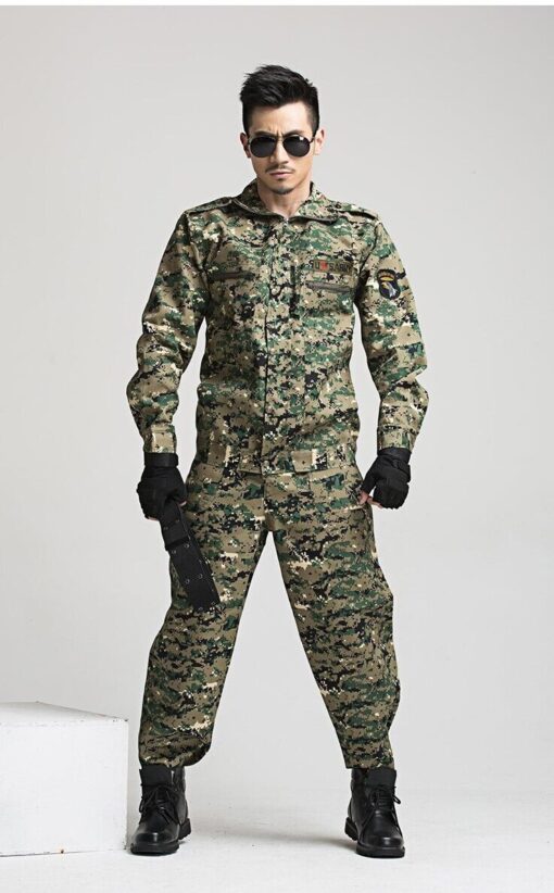 Camouflage jacket & pants Lightweight Clothing Suits for Jungle Hunting,Shooting