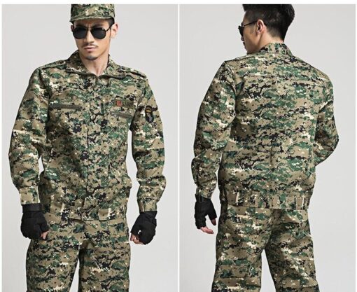 Camouflage jacket & pants Lightweight Clothing Suits for Jungle Hunting,Shooting