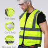 safety vest Reflective Vest Working Clothes for Outdoor sports 3 size 2 colors