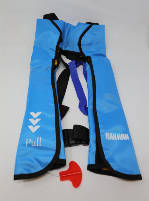 HANHAN Inflatable Life Jacket Life Vest Basic Automatic blue color