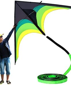 9.2FT wide huge Kite for Kids & Adults with 100FT Tail and 328FT String easy fly