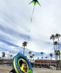 9.2FT wide huge Kite for Kids & Adults with 100FT Tail and 328FT String easy fly