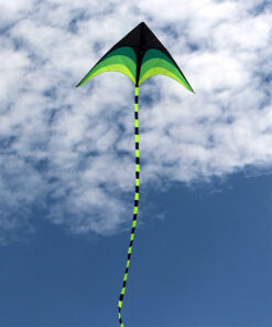 NEW 1.6m 5.5FT wide Triangle Kite set with 20FT tail 328ft string delta easy fly