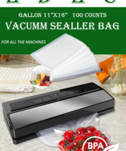 500 Quart Vacuum Sealer Bags 8x12 6x10 Embossed Food Saver Storage Package