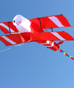 USA 3D Single Line airplane Kites Outdoor Fun Sports Beach kite with red tail