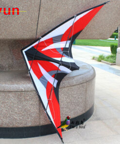 HANHAN 6FT 1.8m Stunt KITE Triangle Kite Outdoor Fun Sports Dual line Surfing