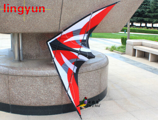 HANHAN 6FT 1.8m Stunt KITE Triangle Kite Outdoor Fun Sports Dual line Surfing