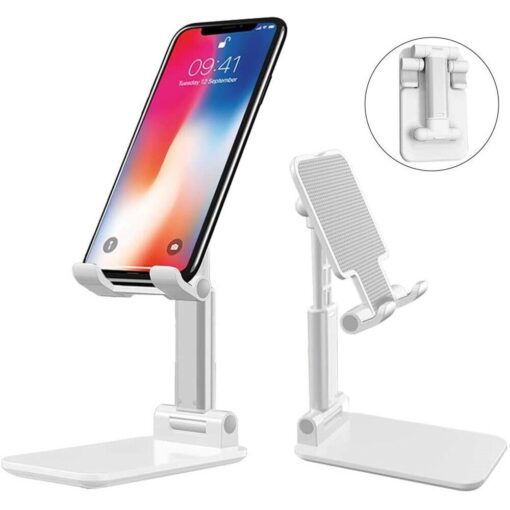 ALL Metal Adjustable Cell Phone Stand Tablet Desktop Desk Holder For iphone ipad