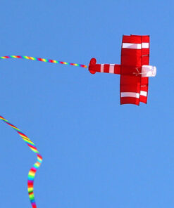 USA 3D Single Line airplane Kites Outdoor Fun Sports Beach kite with red tail