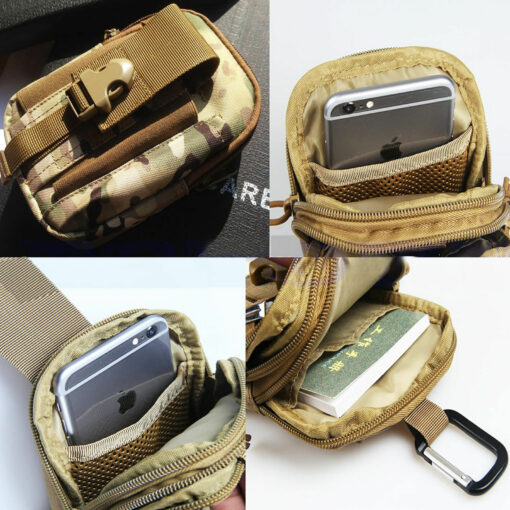 Tactical Molle Pouch Belt bag Waist Pack Bag Military Waist phone Fanny bag LDLC