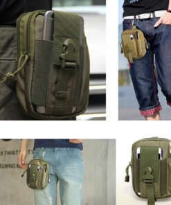 Tactical Molle Pouch Belt bag Waist Pack Bag Military Waist phone Fanny bag LDLC