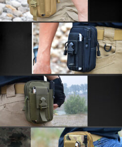 Tactical Molle Pouch Belt bag Waist Pack Bag Military Waist phone Fanny bag LDLC