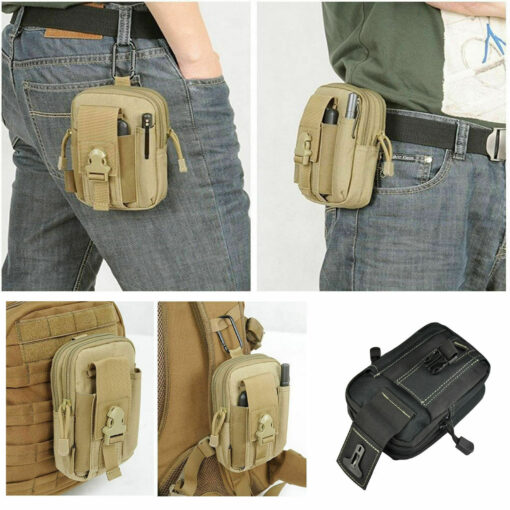 Tactical Molle Pouch Belt bag Waist Pack Bag Military Waist phone Fanny bag LDLC