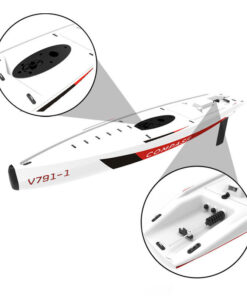 RC 2.4G RTR Compass 2 Channel Wind Power Sailboat with 650mm Hull for RG65 Class