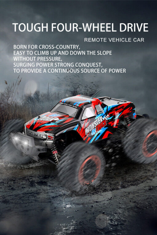 High-Speed RC 4WD All-Terrain Vehicle: 1:16 Off-Road Sedan Racing Model 50KM/H!