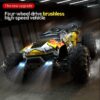 Brushless Motor High Speed RC car toy 4WD All Terrain 1:16 Racing Model 70KM/H