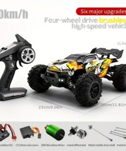 Brushless Motor High Speed RC car toy 4WD All Terrain 1:16 Racing Model 70KM/H